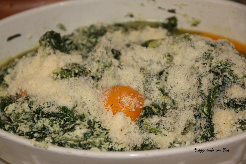 impastare tutti gli ingredienti