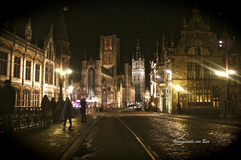 scatto by night dal ponte di San Michele
