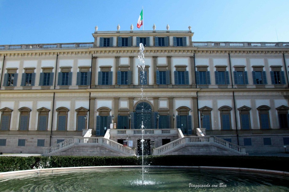 Villa Reale : la facciata