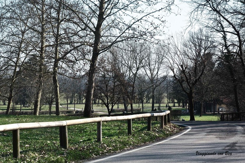 in giro al Parco di Monza