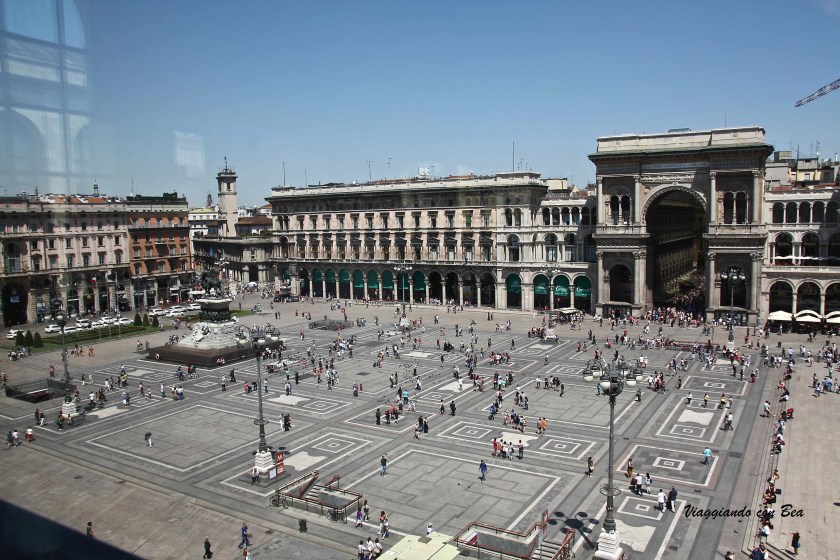 Piazza Duomo - scatto dal Museo del Novecento