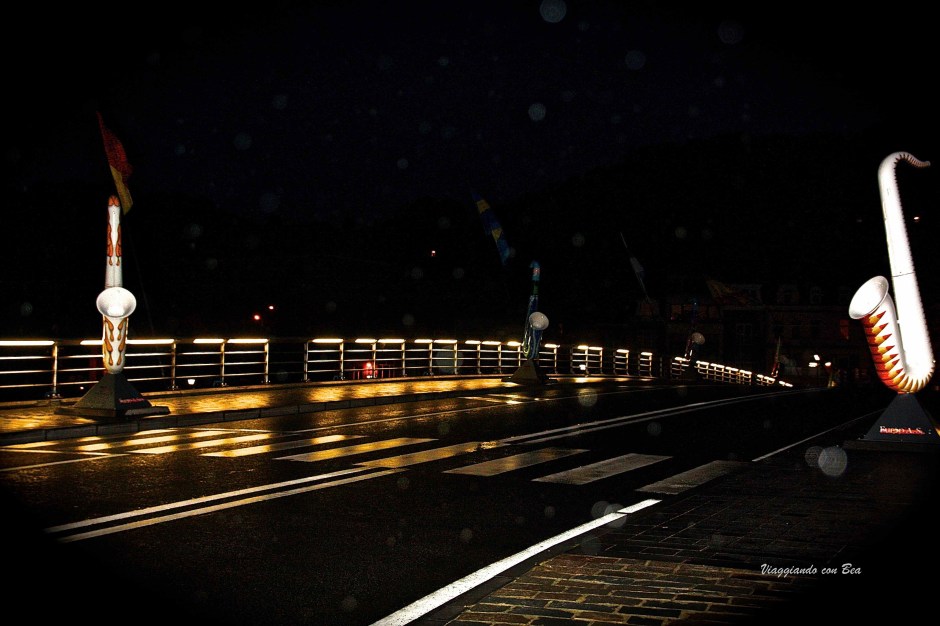 notturno sul Ponte Charle de Gaulle