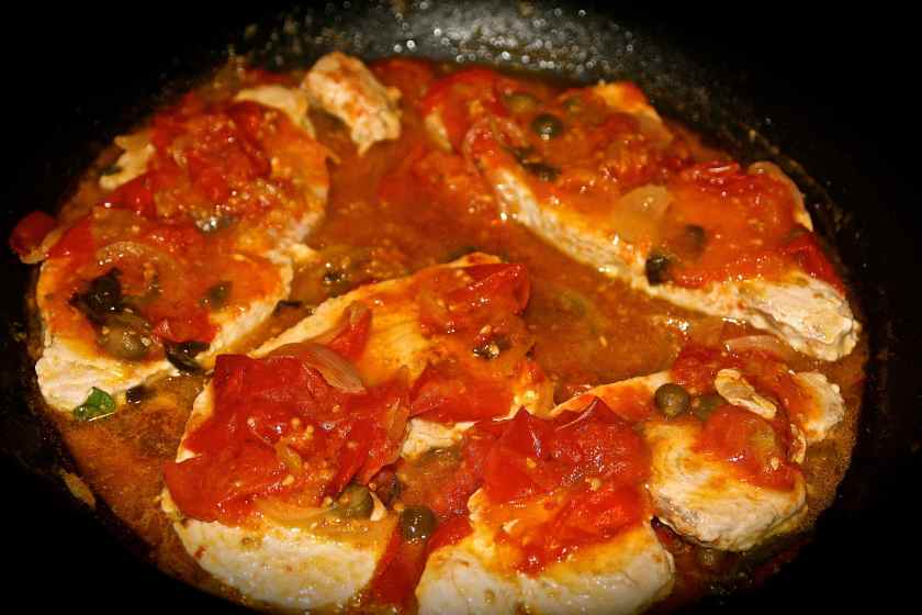 et voilà ... portatelo pure in tavola con la vostra padella appena tolta dal fuoco 