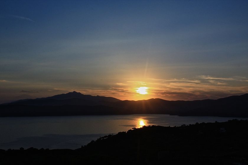 tramonto su Golfo Stella