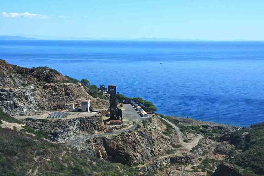 Vista sulla Miniera del Ginevro